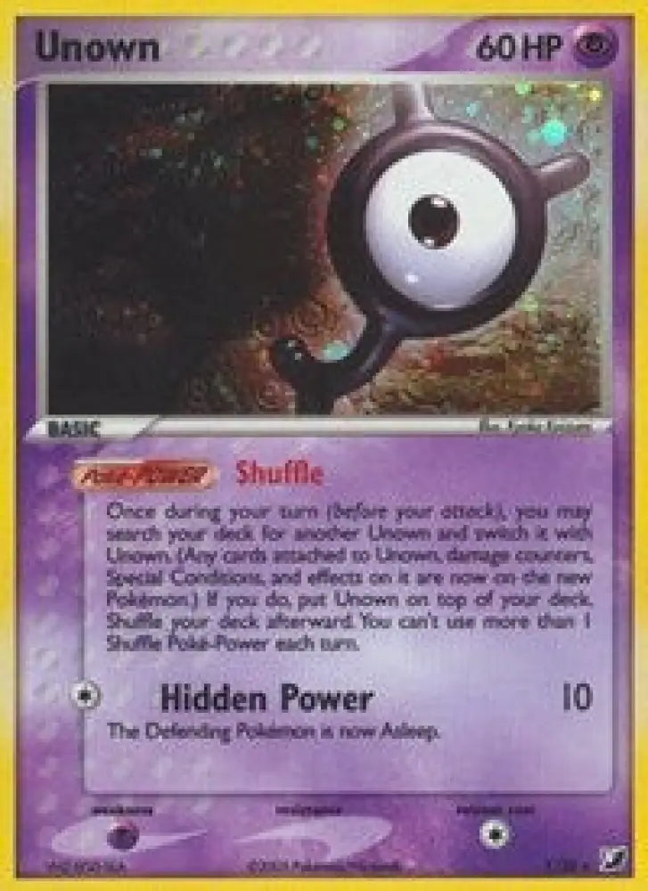 Unown (Y) (Y/28) [EX: Unseen Forces] - Pokemon Single