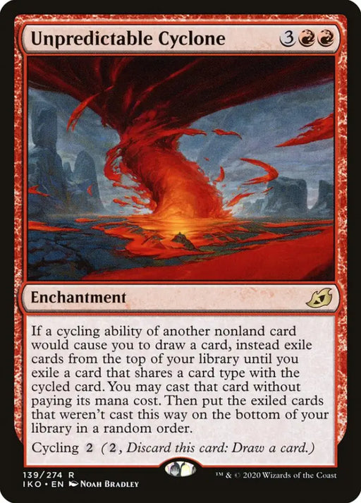 Unpredictable Cyclone [Ikoria: Lair of Behemoths] - MTG Single