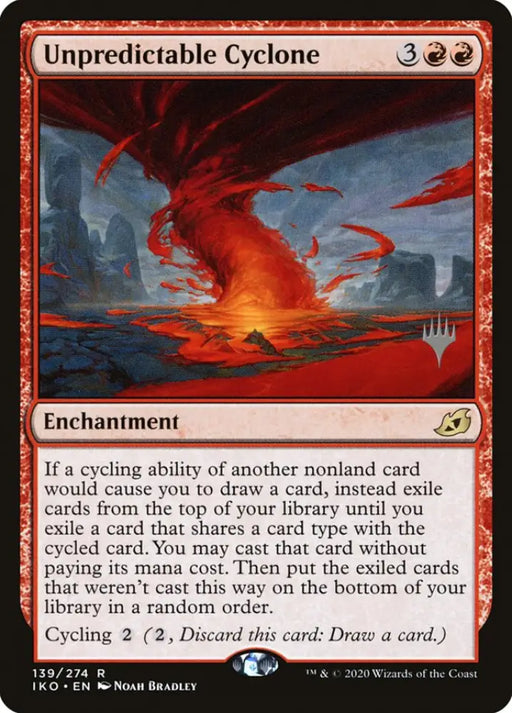 Unpredictable Cyclone (Promo Pack) [Ikoria: Lair of Behemoths Promos] - MTG Single