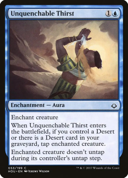 Unquenchable Thirst [Hour of Devastation] - MTG Single
