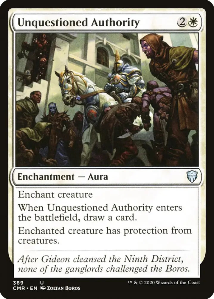 Unquestioned Authority [Commander Legends] - MTG Single