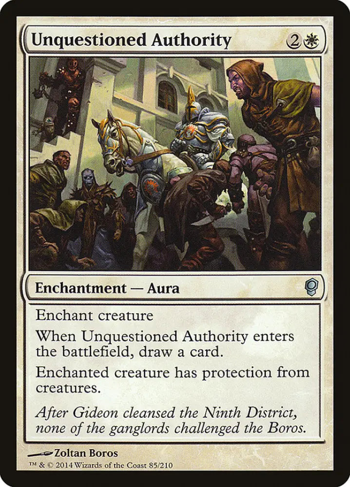 Unquestioned Authority [Conspiracy] - MTG Single