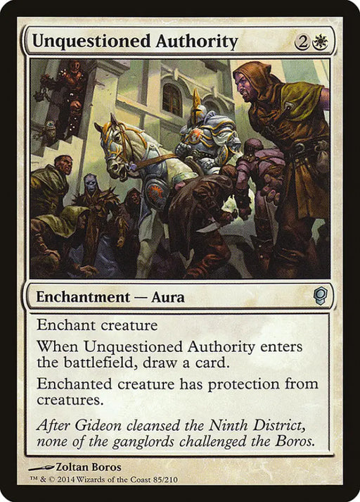 Unquestioned Authority [Conspiracy] - MTG Single
