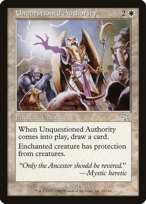 Unquestioned Authority [Judgment] - MTG Single