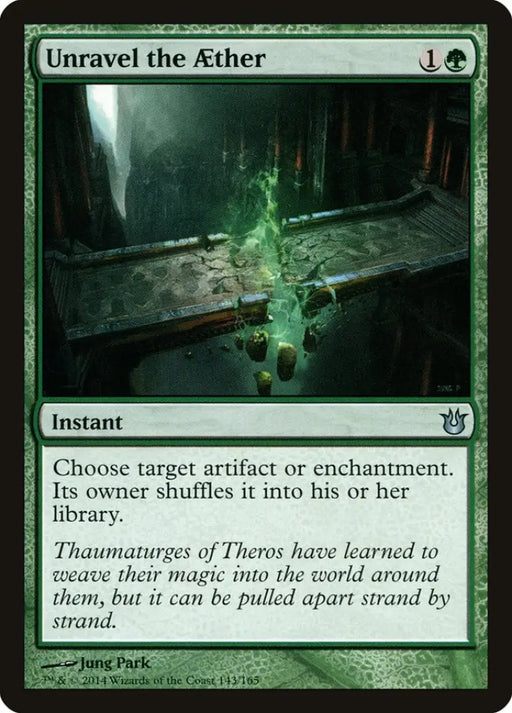 Unravel the Aether [Born of the Gods] - MTG Single