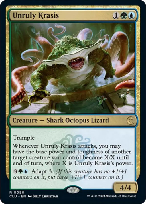 Unruly Krasis [Ravnica: Clue Edition] - MTG Single