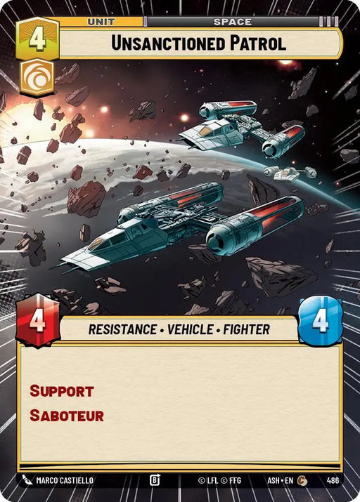 Unsanctioned Patrol (Hyperspace) (486) [Ashes of the Empire]