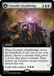 Unstable Glyphbridge // Sandswirl Wanderglyph (Extended Art) [The Lost Caverns of Ixalan] - MTG Single