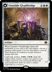 Unstable Glyphbridge // Sandswirl Wanderglyph [The Lost Caverns of Ixalan] - MTG Single
