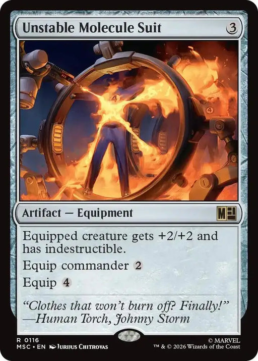 Unstable Molecule Suit (116) [Marvel Super Heroes Commander]