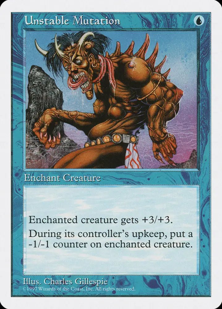Unstable Mutation [Fifth Edition] - MTG Single