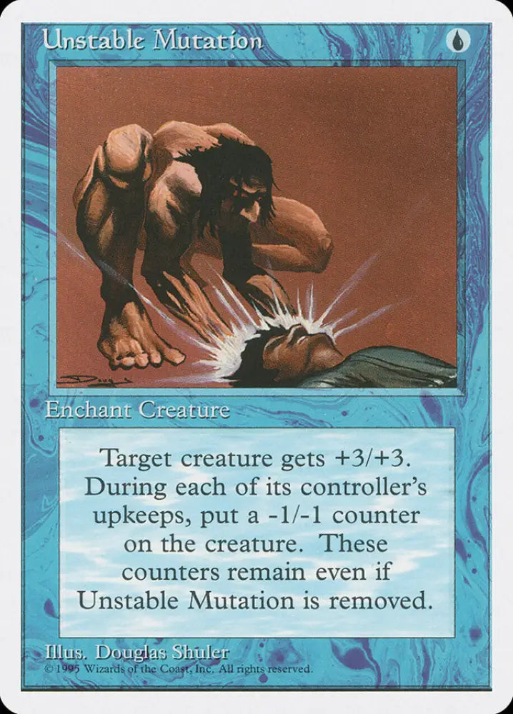 Unstable Mutation [Fourth Edition] - MTG Single