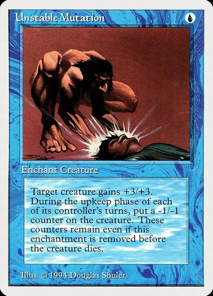 Unstable Mutation [Summer Magic / Edgar] - MTG Single