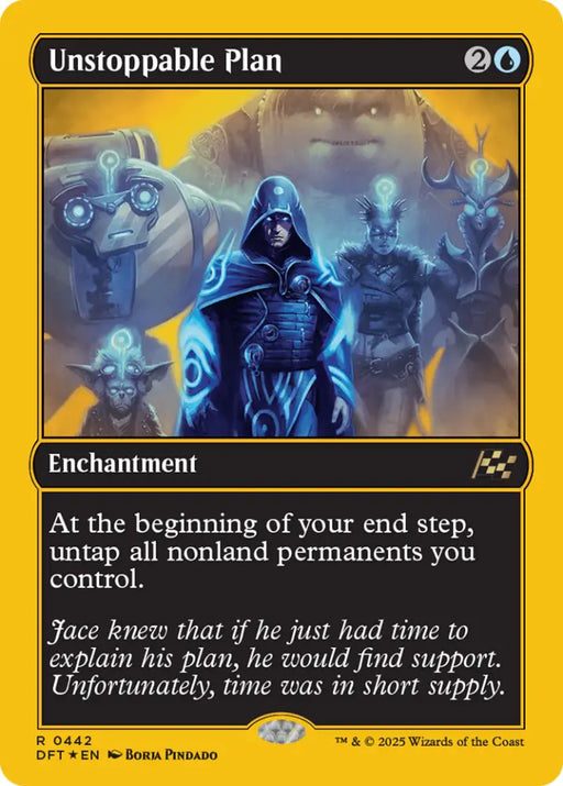 Unstoppable Plan (First-Place Foil) [Aetherdrift] - MTG Single