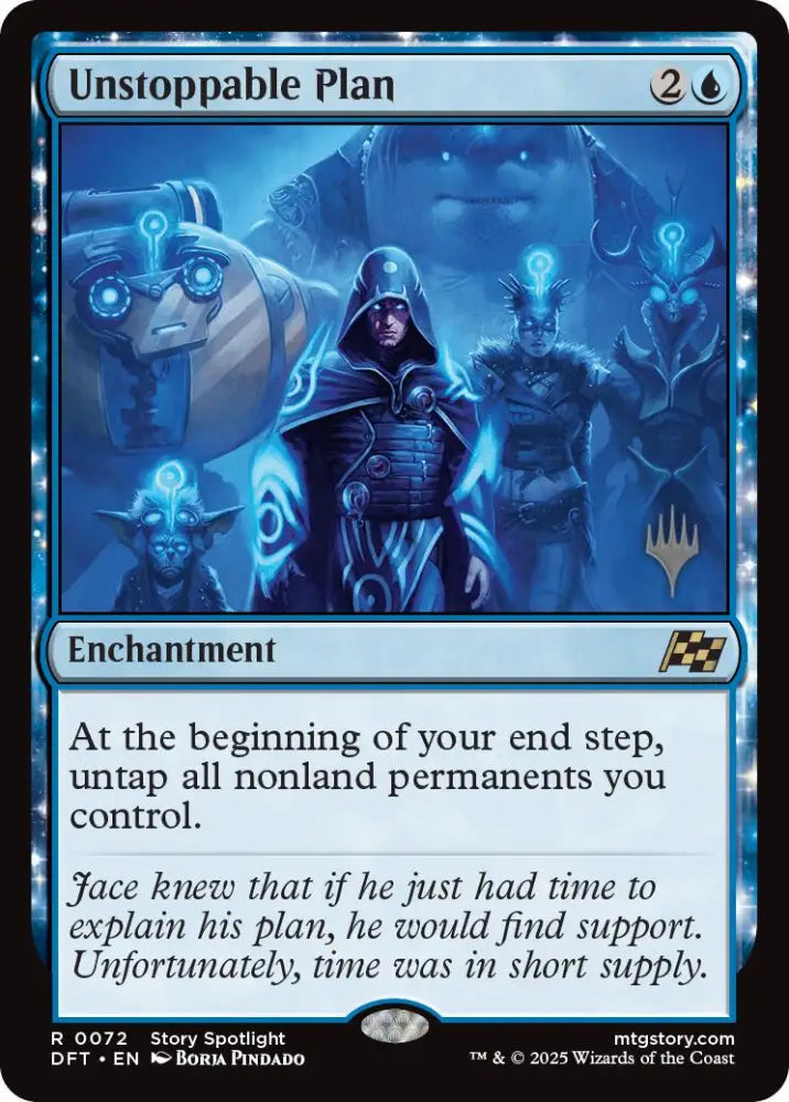 Unstoppable Plan (Promo Pack) [Aetherdrift Promos] - MTG Single