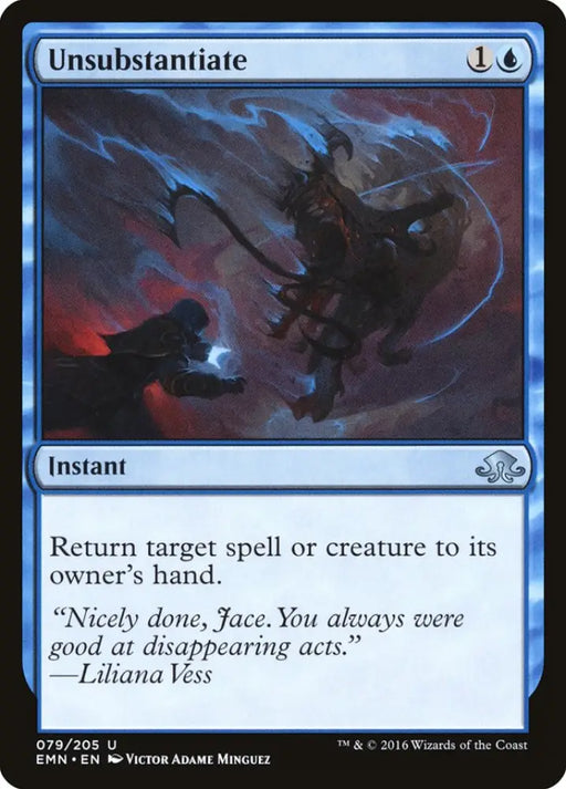 Unsubstantiate [Eldritch Moon] - MTG Single