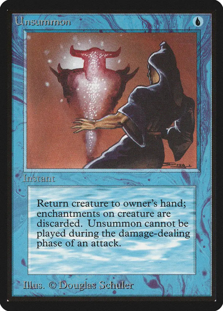 Unsummon [Beta Edition] - MTG Single