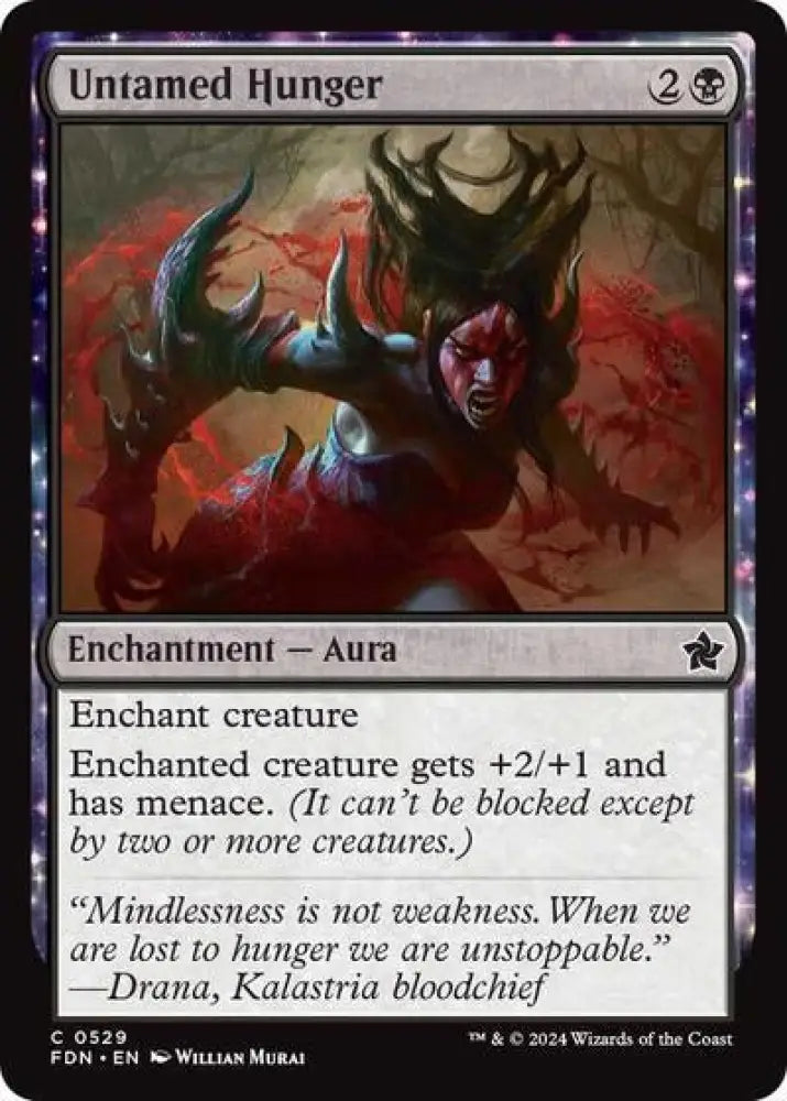 Untamed Hunger [Foundations] - MTG Single