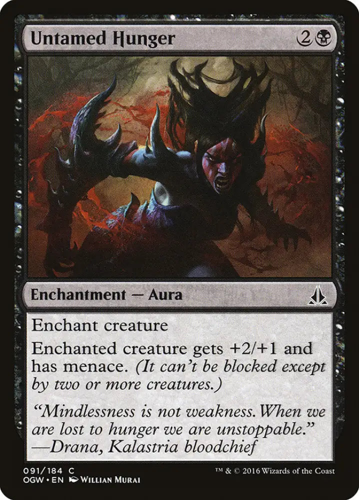 Untamed Hunger [Oath of the Gatewatch] - MTG Single