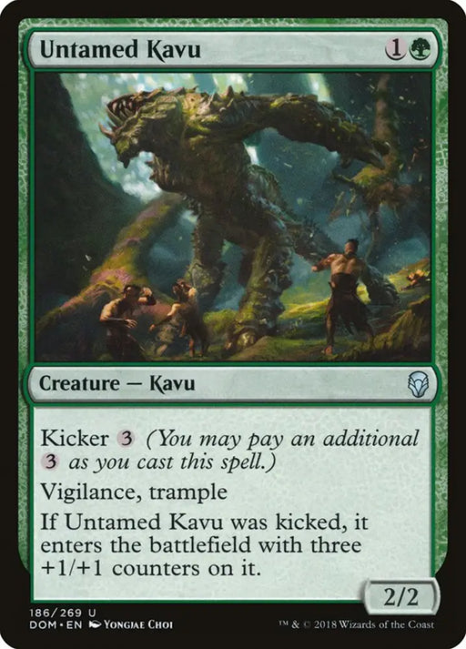 Untamed Kavu [Dominaria] - MTG Single