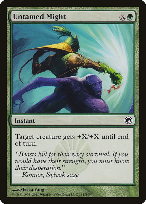 Untamed Might [Scars of Mirrodin] - MTG Single