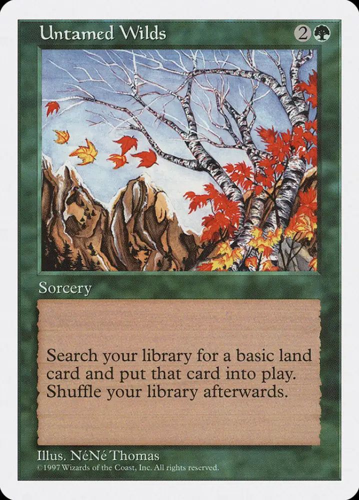 Untamed Wilds [Fifth Edition] - MTG Single