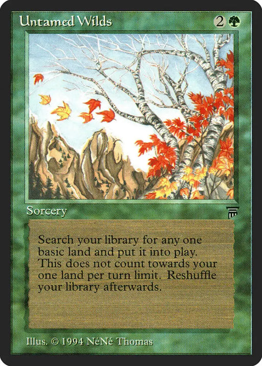 Untamed Wilds [Legends] - MTG Single