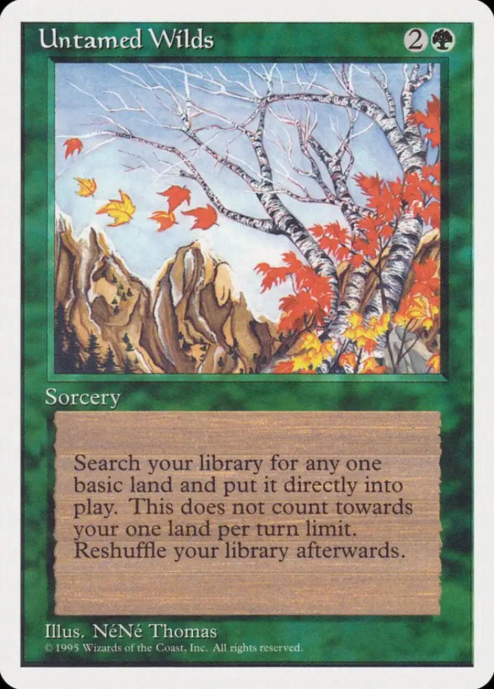 Untamed Wilds [Rivals Quick Start Set] - MTG Single