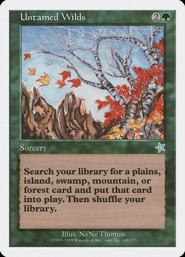 Untamed Wilds [Starter 1999] - MTG Single