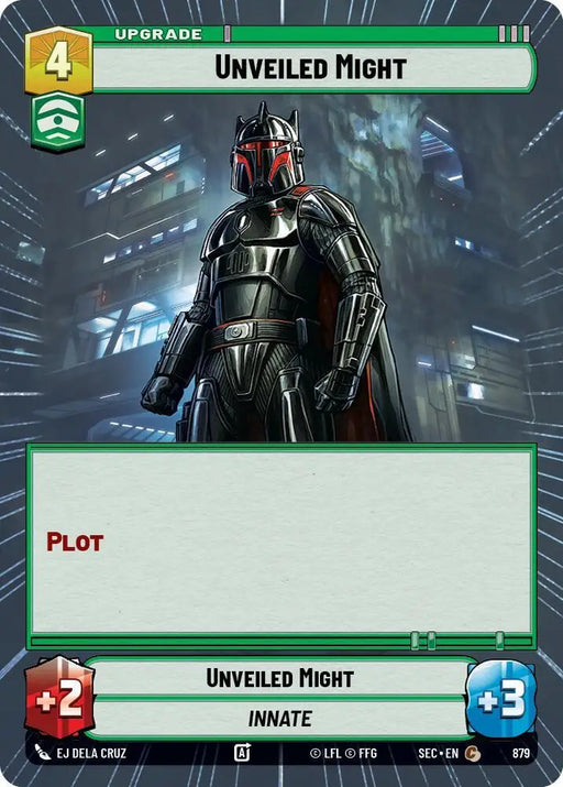 Unveiled Might (Hyperspace Foil) (879) [Secrets of Power]
