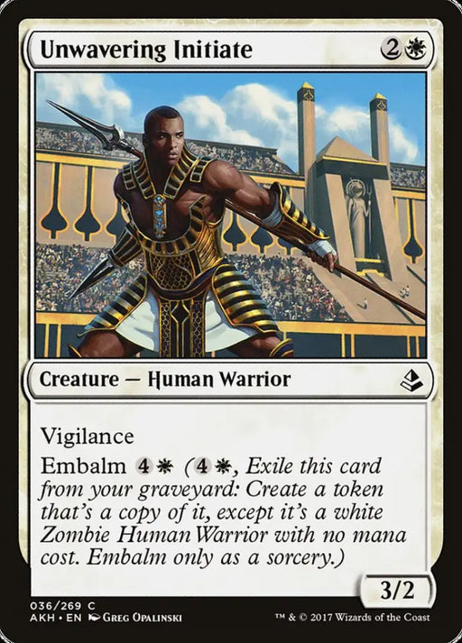 Unwavering Initiate [Amonkhet] - MTG Single
