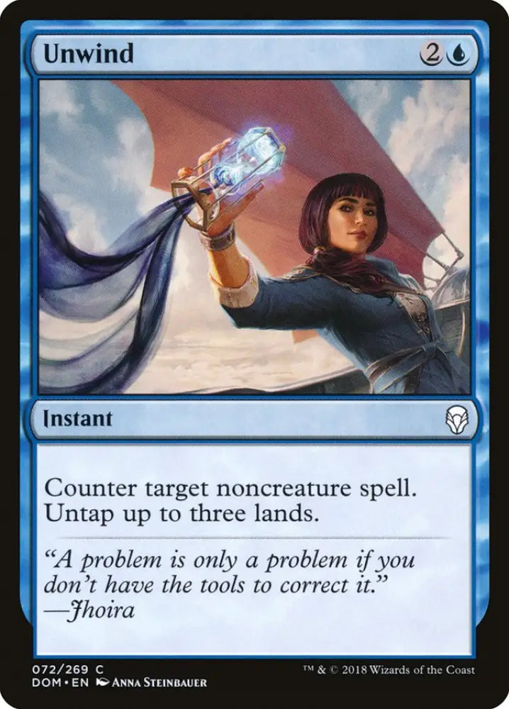 Unwind [Dominaria] - MTG Single