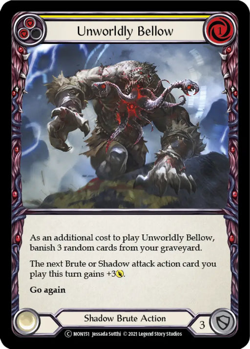 Unworldly Bellow (Yellow) [Monarch Unlimited] Unlimited Normal - Flesh And Blood Single