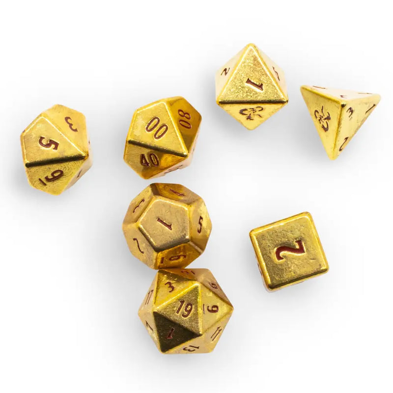 UP Dice Heavy Metal 7-Die D&D 50TH Anniversary - D&D