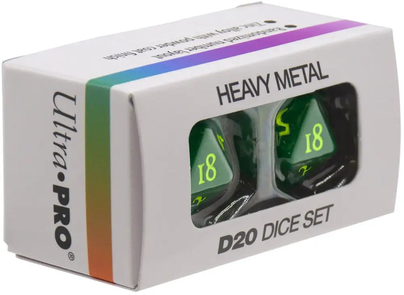 UP DICE HEAVY METAL VIVID GREEN - Accessoire