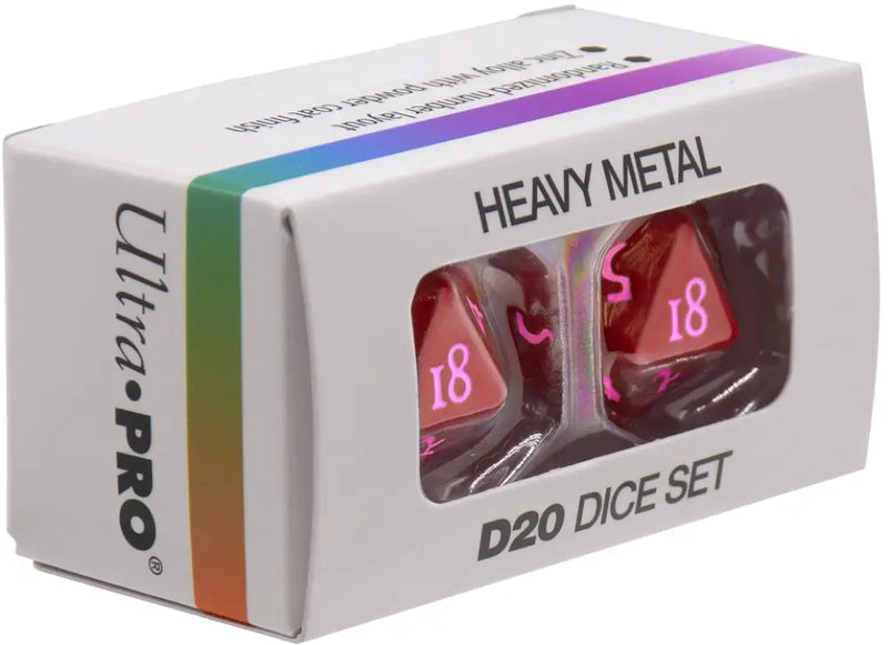 UP DICE HEAVY METAL VIVID RED - Accessoire