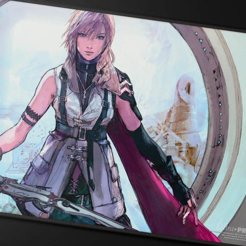 UP Playmat MTG Universes Beyond Final Fantasy Black Stitched Premium W - Accessoire