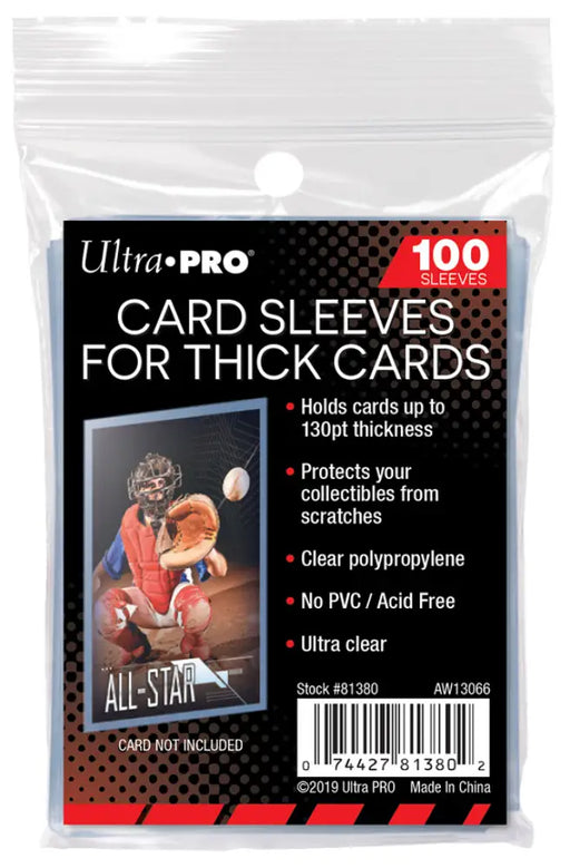UP Sleeves Card Thick 130pt 100ct - Accessoire