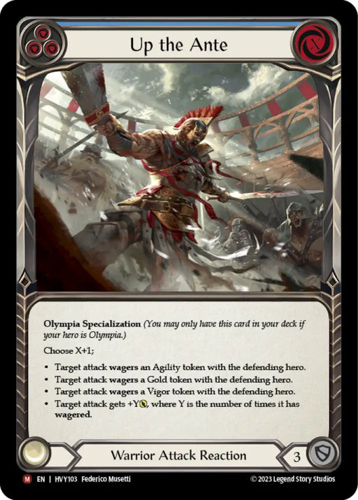 Up the Ante [Heavy Hitters] - Flesh And Blood Single