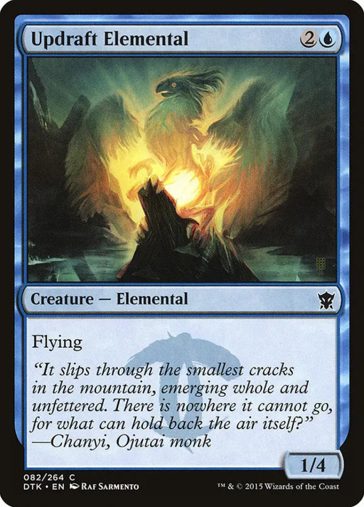Updraft Elemental [Dragons of Tarkir] - MTG Single