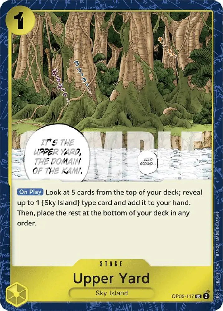 Upper Yard (Jolly Roger Foil) (OP05-117) [Premium Booster -The Best-]