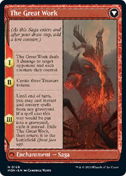 Urabrask // The Great Work [March of the Machine] - MTG Single
