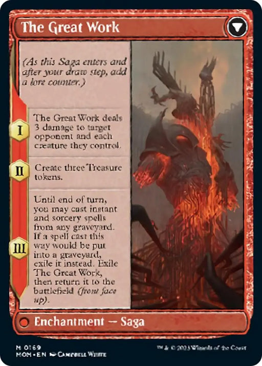Urabrask // The Great Work [March of the Machine] - MTG Single