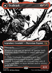 Urabrask // The Great Work (Showcase Planar Booster Fun) [March of the Machine] - MTG Single