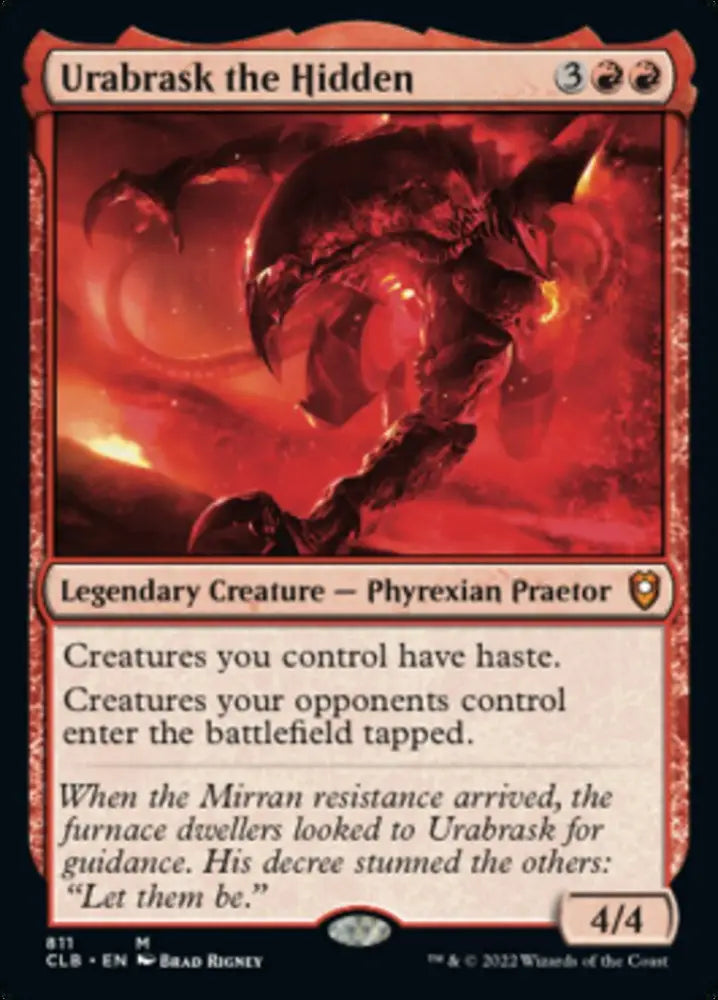 Urabrask the Hidden [Commander Legends: Battle for Baldur’s Gate] - MTG Single