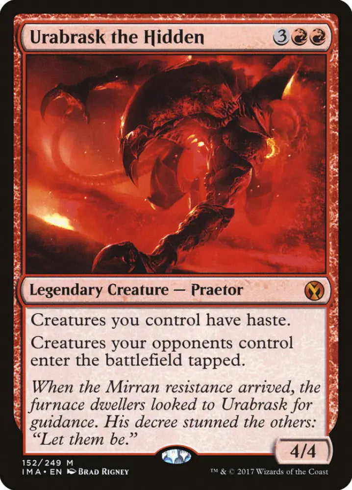 Urabrask the Hidden [Iconic Masters] - MTG Single