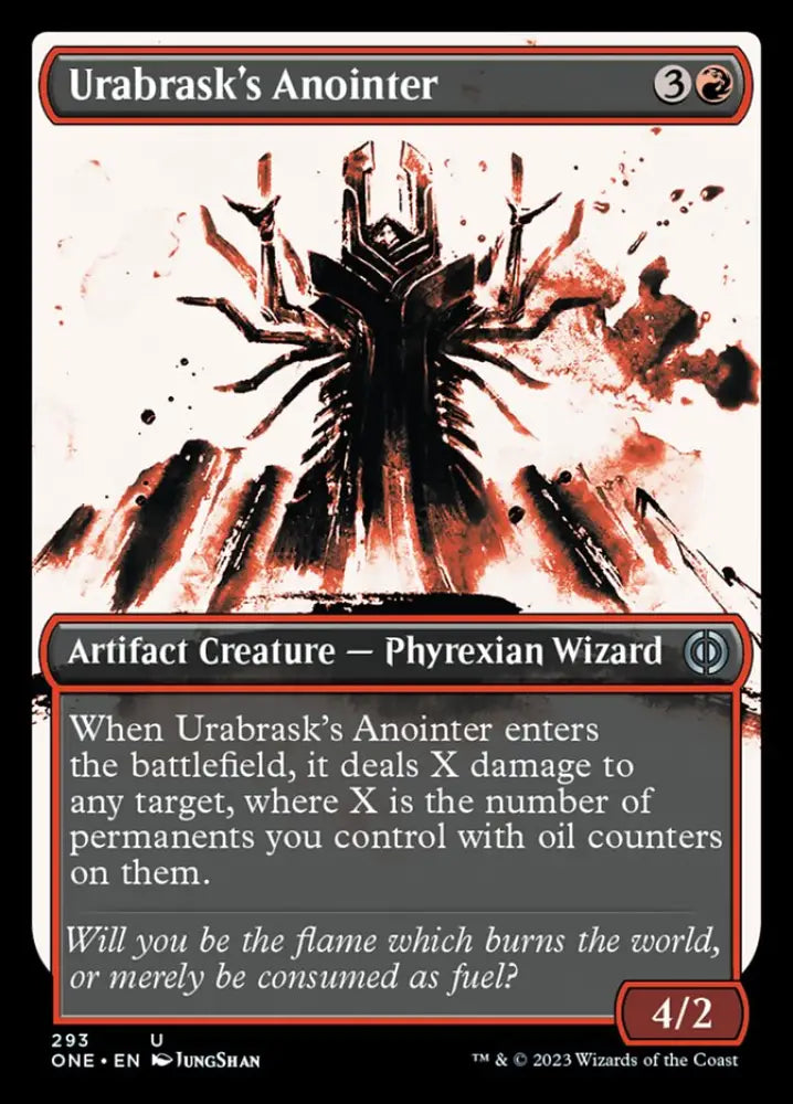 Urabrask’s Anointer (Showcase Ichor) [Phyrexia: All Will Be One] - MTG Single