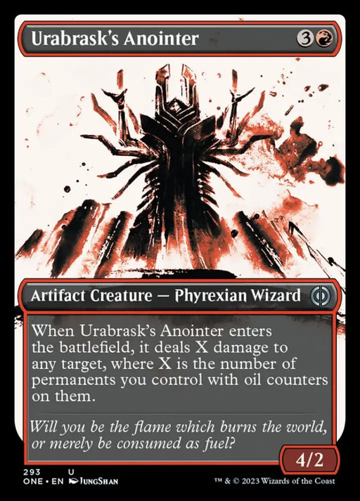 Urabrask’s Anointer (Showcase Ichor) [Phyrexia: All Will Be One] - MTG Single