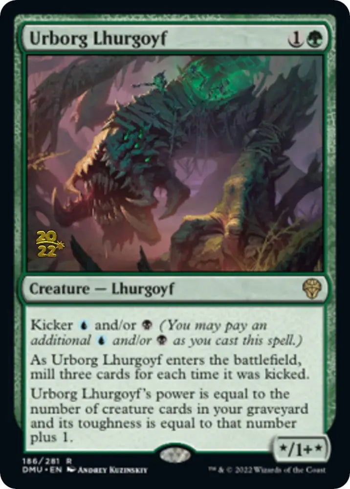 Urborg Lhurgoyf [Dominaria United Prerelease Promos] - MTG Single
