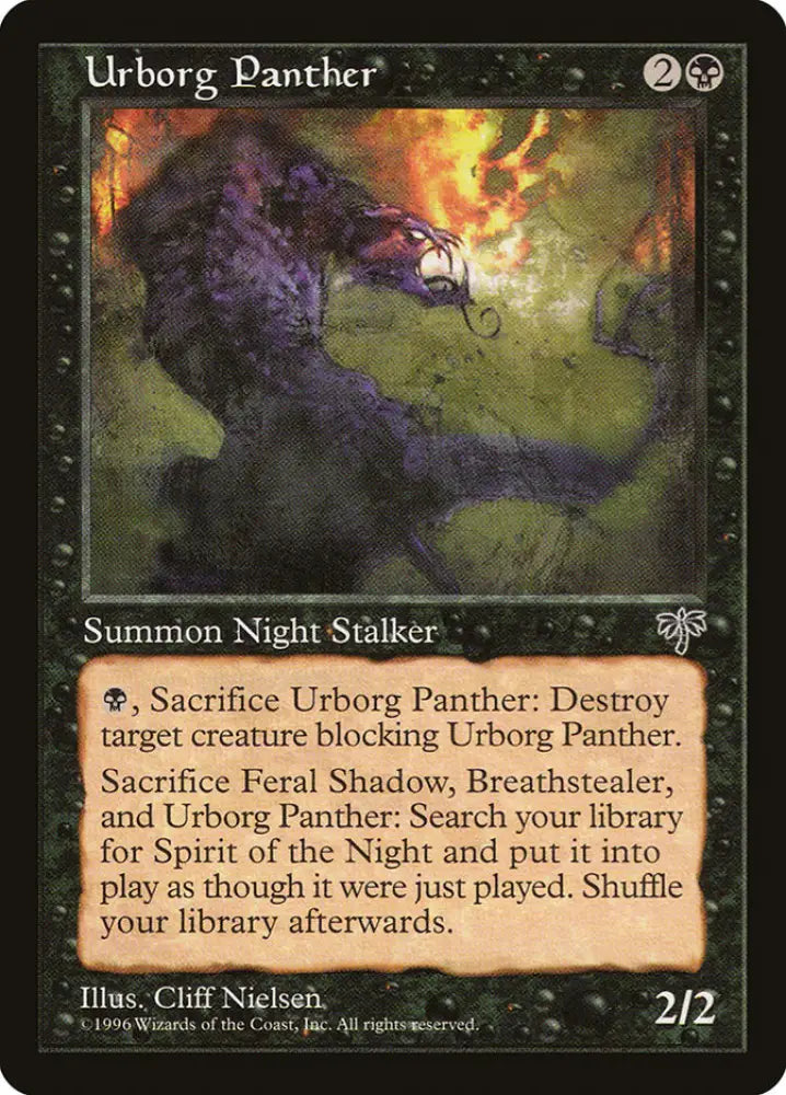 Urborg Panther [Mirage] - MTG Single